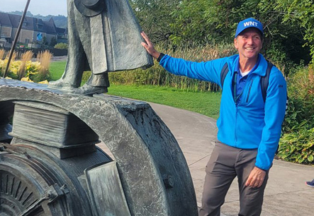 Niagara Falls tour guide Dave Plato